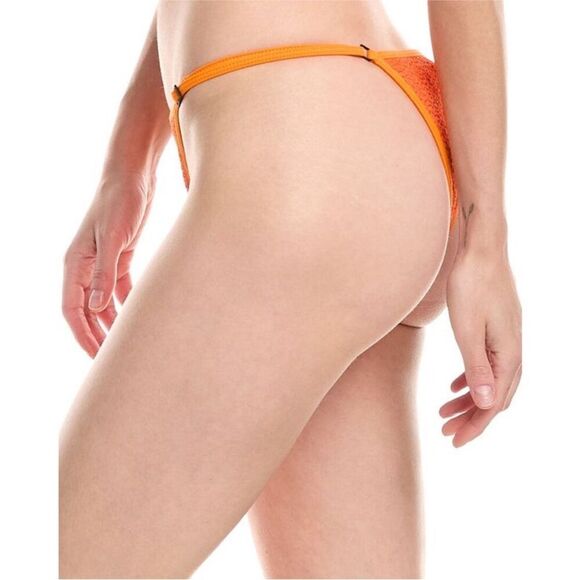 Bond-Eye Swim Womens Larisa Brief Bikini Bottom Vermillion $90 - Picture 4 of 9